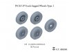 E.T. Model P35-162 PICK UP Truck Sagged Wheels Type.1 1/35